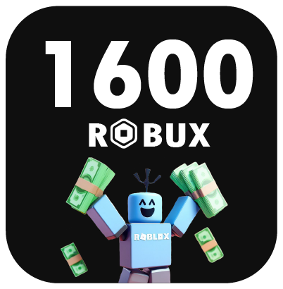 Paquete 1600 Robux