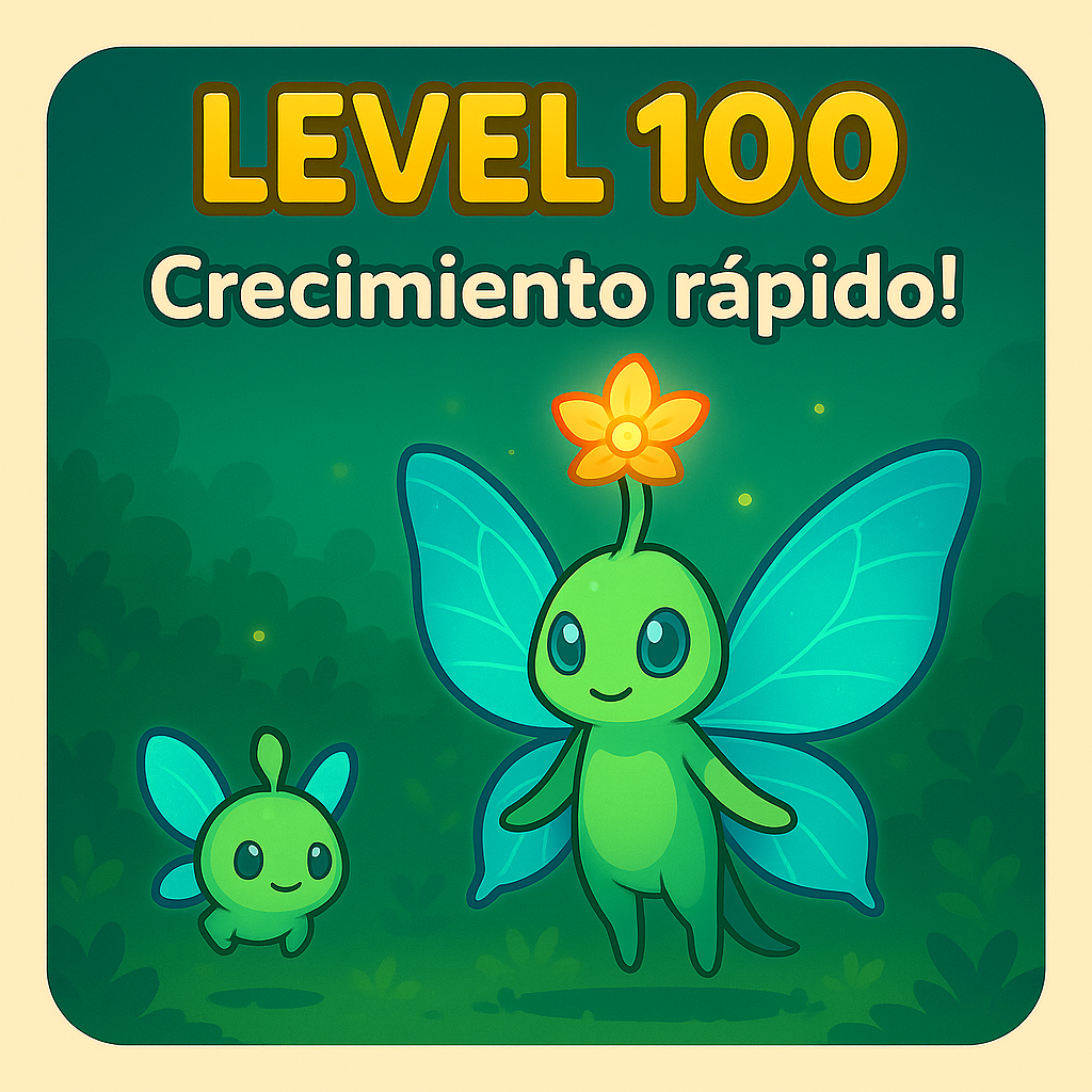 Crecer mi Pet a Nivel 100